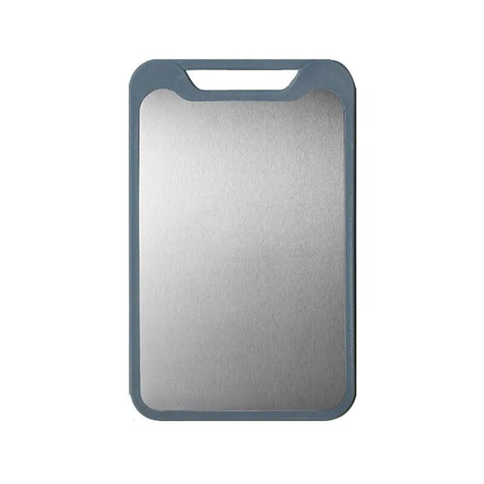 Dual - Sided Cutting Board – Stainless Steel & Plastic | Multi - Functional Design for Effortless Meat and Vegetable Prep - Gear Elevation