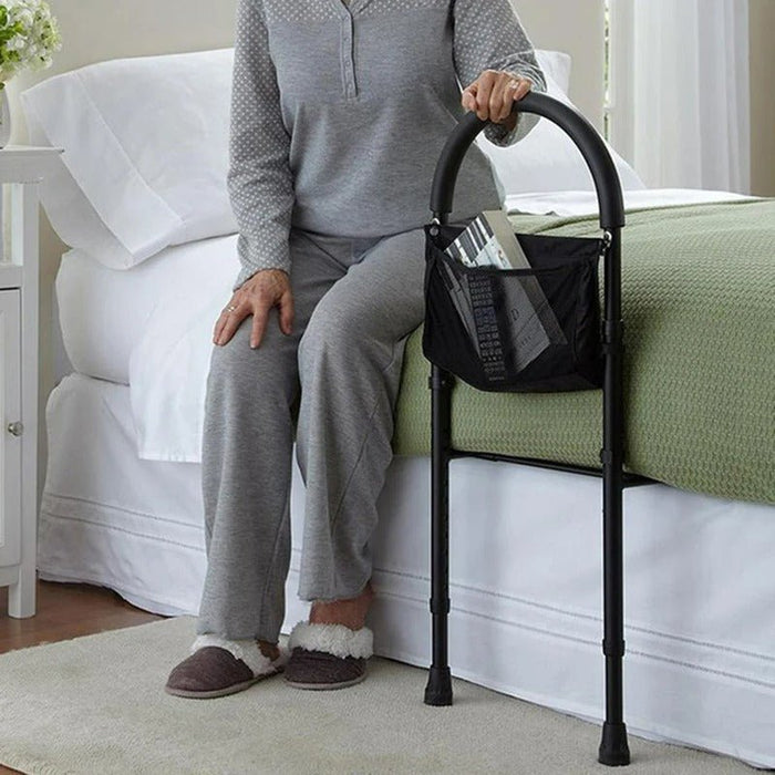 Elderly Safety Guardrail - Adjustable Height, Fall Prevention for Bedroom - Gear Elevation