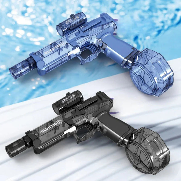 Electric Water Gun - Simulated Flame Sensor Light and Manual Power Unit - Gear Elevation