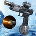 Electric Water Gun - Simulated Flame Sensor Light and Manual Power Unit - Gear Elevation