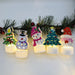 Electronic LED Christmas Candle Lamps – Adorable Santa, Snowman & Tree Night Lights for Festive Home, Party, & Garden Décor - Gear Elevation