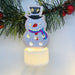 Electronic LED Christmas Candle Lamps – Adorable Santa, Snowman & Tree Night Lights for Festive Home, Party, & Garden Décor - Gear Elevation