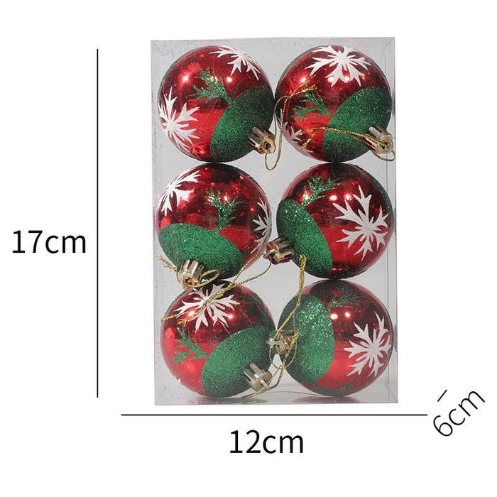 Electroplated Red Candy Lollipop Christmas Ornaments – Set of 6 Festive Tree Pendants for 2024 Holiday Décor - Gear Elevation