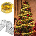 Enchanting Ribbon Fairy Lights – Christmas Tree Ornaments & Home Décor for a Magical New Year’s Celebration! - Gear Elevation