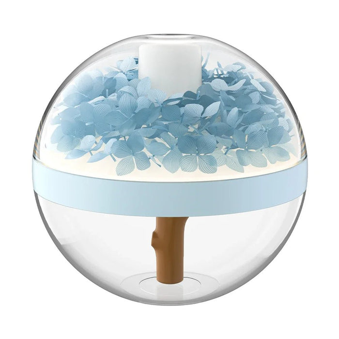 Eternal Flower Rechargeable Air Humidifier – 270ML LED Mist Maker with Soothing Flower Design for Home Hydration & Ambient Glow with 800mAh - Gear Elevation