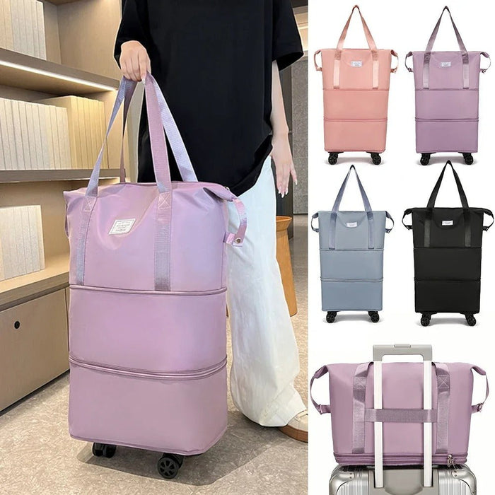 Expandable Rolling Luggage Bags - Travel Bag Lightweight Suitcases for Men and Women - Gear Elevation