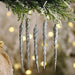 Faux Icicle Christmas Ornaments – Winter Wonderland Tree Decorations for Parties & New Year Charm - Gear Elevation