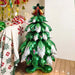 Festive Standing Christmas Tree Balloon – Shimmering Aluminum Film Decoration for Holiday Parties & Cheerful Home Décor - Gear Elevation