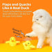 Flapping Duck Cat Toys - Interactive Electric Bird Toys, Washable Cat Plush Toys with Vibration Sensor - Gear Elevation