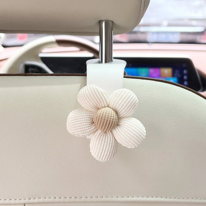 Floral Car Seat Hooks – Chic & Stylish Backseat Accessories for Hanging Bags, Clothes & More - Gear Elevation