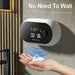 Foam Soap Sensing Dispenser - Time Temperature Display Contactless Waterproof Automatic Soap Dispenser - Gear Elevation