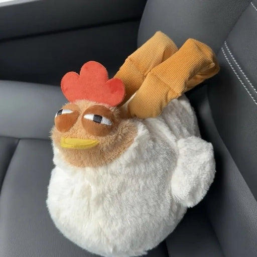 Fur Chicken Plush Bag – Funny & Kawaii Ugly Hen Handbag - Gear Elevation