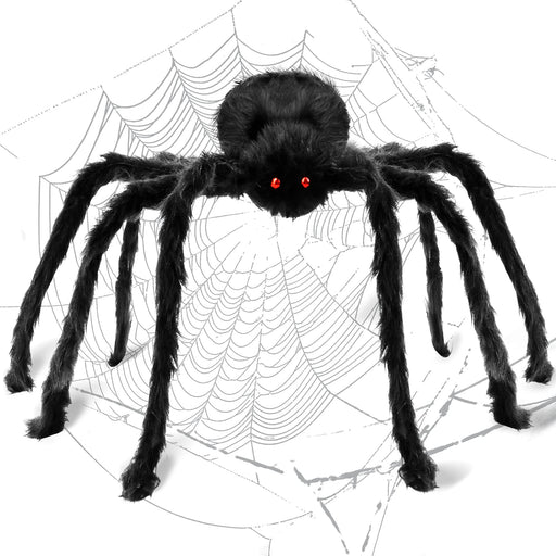 Giant Halloween Spider - Realistic Scary Decor - Gear Elevation