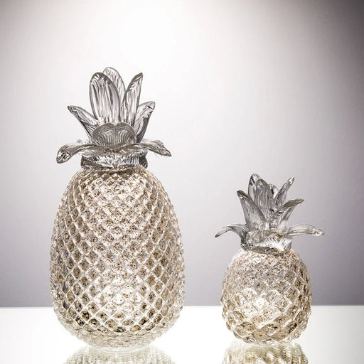 Glass Pineapple Figurine – Glass Art Décor for Weddings, Gifts & Stylish Home Accents - Gear Elevation