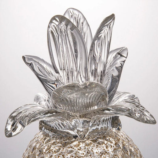 Glass Pineapple Figurine – Glass Art Décor for Weddings, Gifts & Stylish Home Accents - Gear Elevation