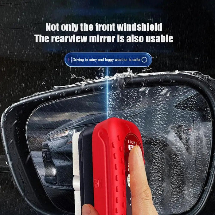 Glossy Powerful Automotive Windshield Cleaner - Prevents Rain And Fog Cleaning Glass Brush - Gear Elevation