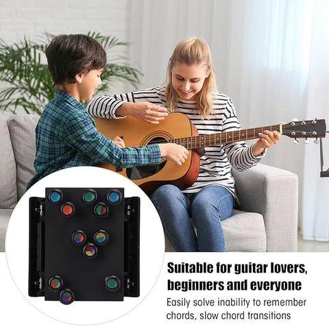 Guitar Learning Trainer For Beginners - Finger Exerciser with 30 Chord Playing Methods for Guitar Beginner - Gear Elevation