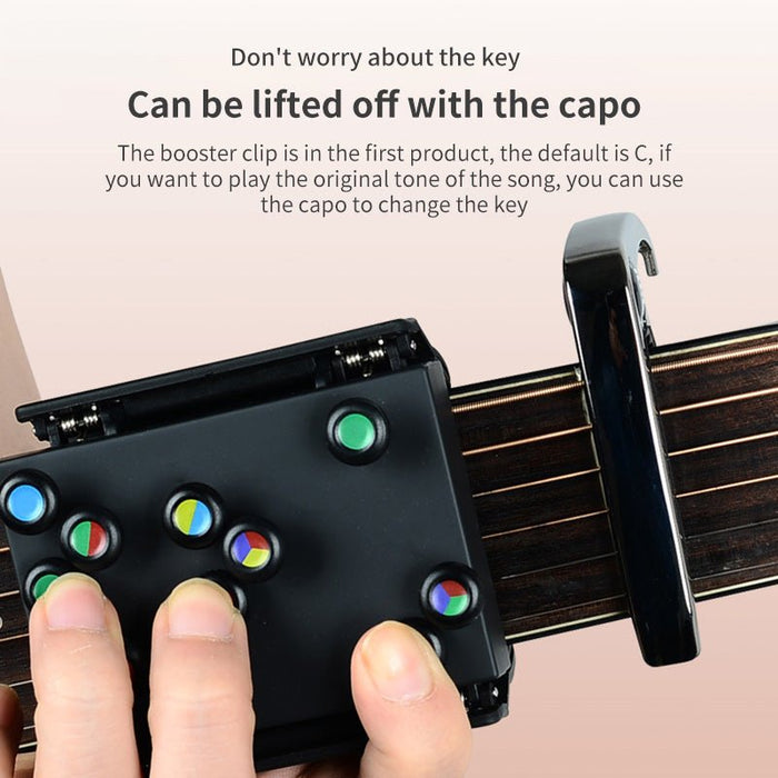 Guitar Learning Trainer For Beginners - Finger Exerciser with 30 Chord Playing Methods for Guitar Beginner - Gear Elevation