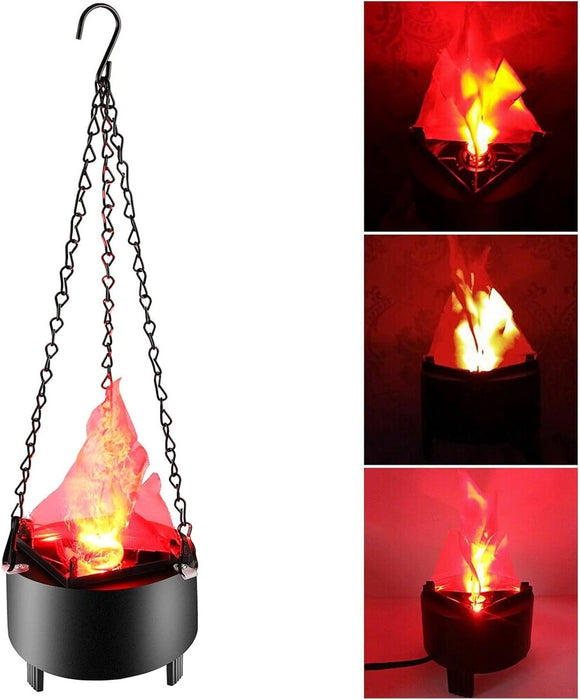 Halloween Bar Hanging Flame Light - Realistic Flame Simulation - Gear Elevation