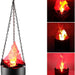 Halloween Bar Hanging Flame Light - Realistic Flame Simulation - Gear Elevation