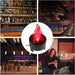 Halloween Bar Hanging Flame Light - Realistic Flame Simulation - Gear Elevation