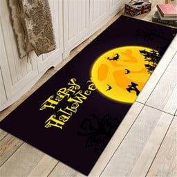 Halloween Bathroom Rug Set - Floor Mat Bathroom Water Absorption Anti - Slip Long Rug - Gear Elevation