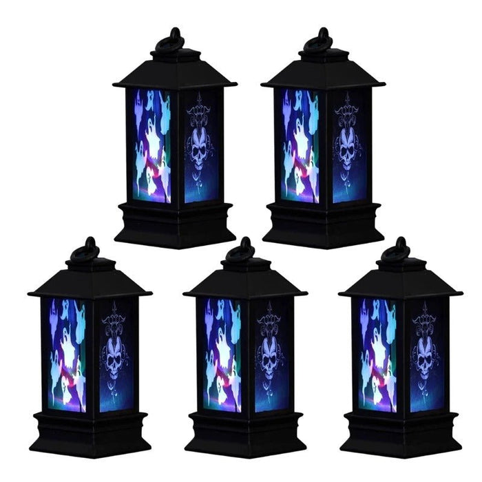 Halloween Decoration Props Lantern Flame - Halloween LED Candles Lanterns - Gear Elevation