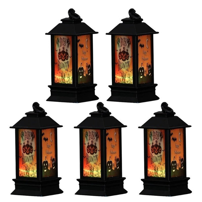 Halloween Decoration Props Lantern Flame - Halloween LED Candles Lanterns - Gear Elevation