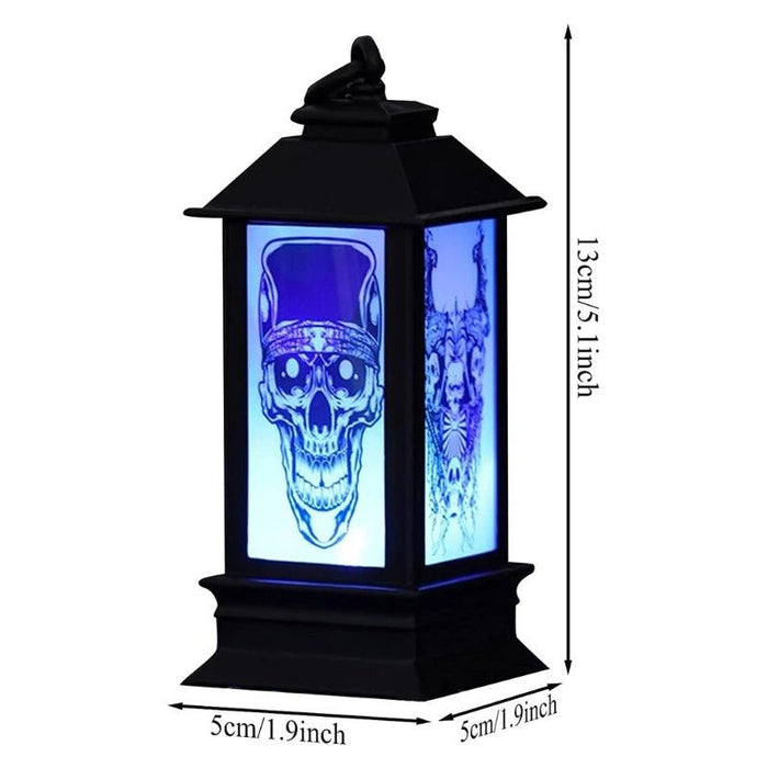 Halloween Decoration Props Lantern Flame - Halloween LED Candles Lanterns - Gear Elevation