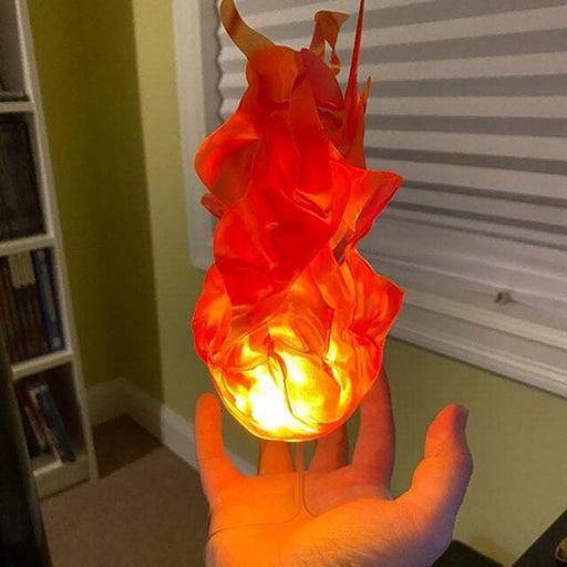 Halloween Floating Fireball Party Props - Illuminated Floating Fire for Role Playing Halloween Home Party Decorations - Gear Elevation