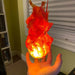 Halloween Floating Fireball Party Props - Illuminated Floating Fire for Role Playing Halloween Home Party Decorations - Gear Elevation