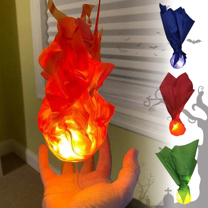 Halloween Floating Fireball Party Props - Illuminated Floating Fire for Role Playing Halloween Home Party Decorations - Gear Elevation