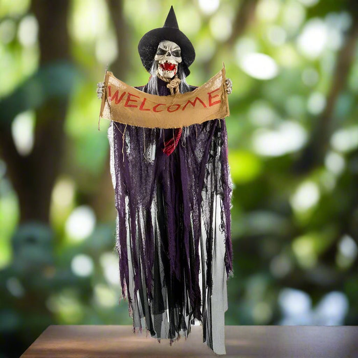 Halloween Hanging Ghost Haunted House Hanging Grim Reaper Cloaks - Dress Up Welcome Banner - Gear Elevation