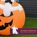 Halloween Inflatable Ghost Holding Pumpkin - Street Signs Decoration, Tricks or Treats, Halloween Festive Party - Gear Elevation