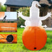 Halloween Inflatable Ghost Holding Pumpkin - Street Signs Decoration, Tricks or Treats, Halloween Festive Party - Gear Elevation