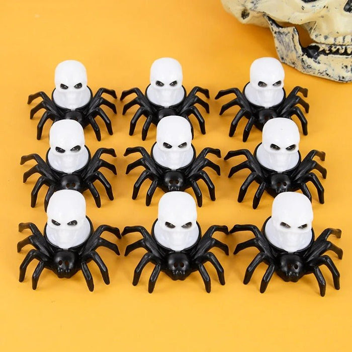 Halloween LED Eyeball Light with Spider Back - Haunted Decor Centerpiece - Gear Elevation