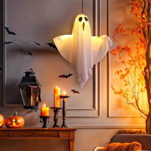 Halloween LED Glow Ghost - Flying Ghost Lights Halloween Decorations - Gear Elevation