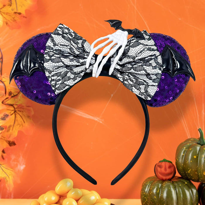 Halloween Mickey Mouse Headband - Cute Mouse Ears Headband For Holiday Party - Gear Elevation