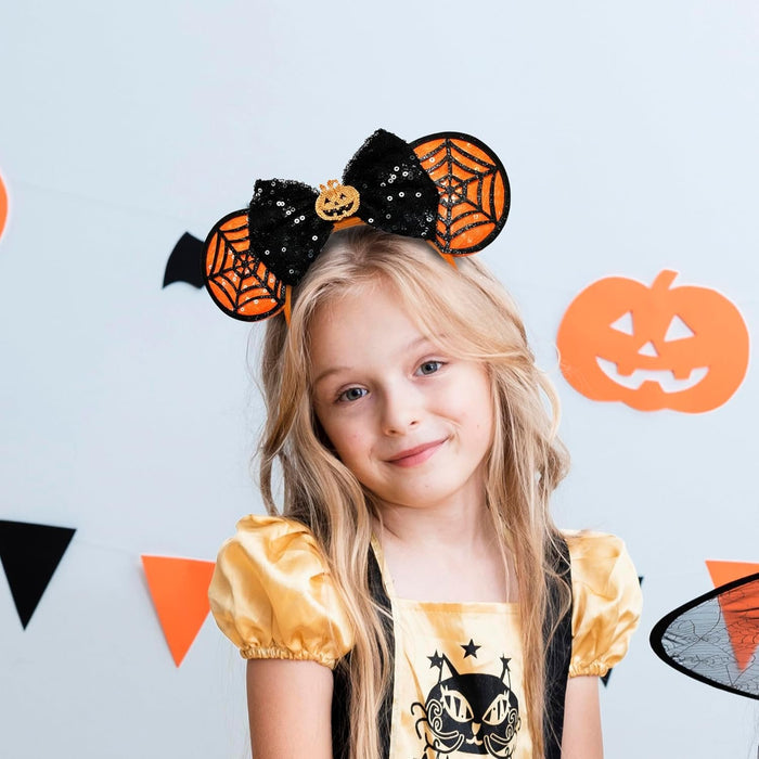 Halloween Mickey Mouse Headband - Cute Mouse Ears Headband For Holiday Party - Gear Elevation