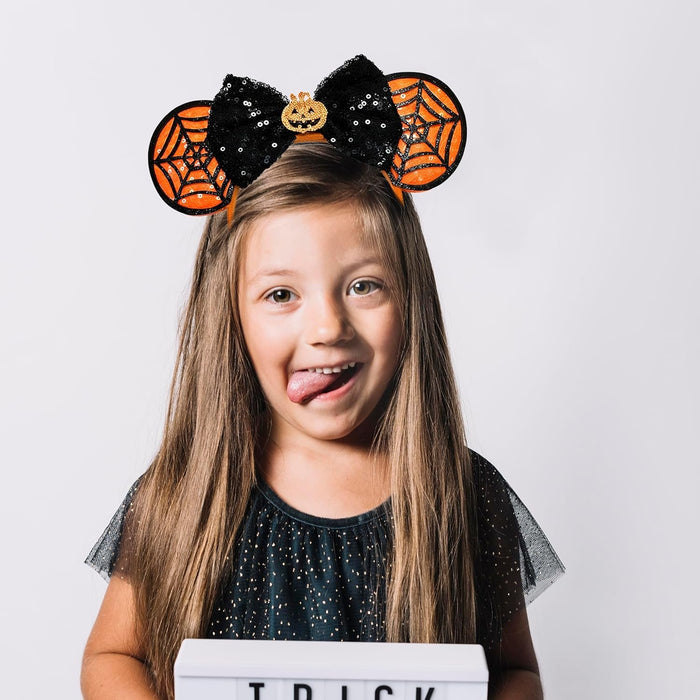 Halloween Mickey Mouse Headband - Cute Mouse Ears Headband For Holiday Party - Gear Elevation