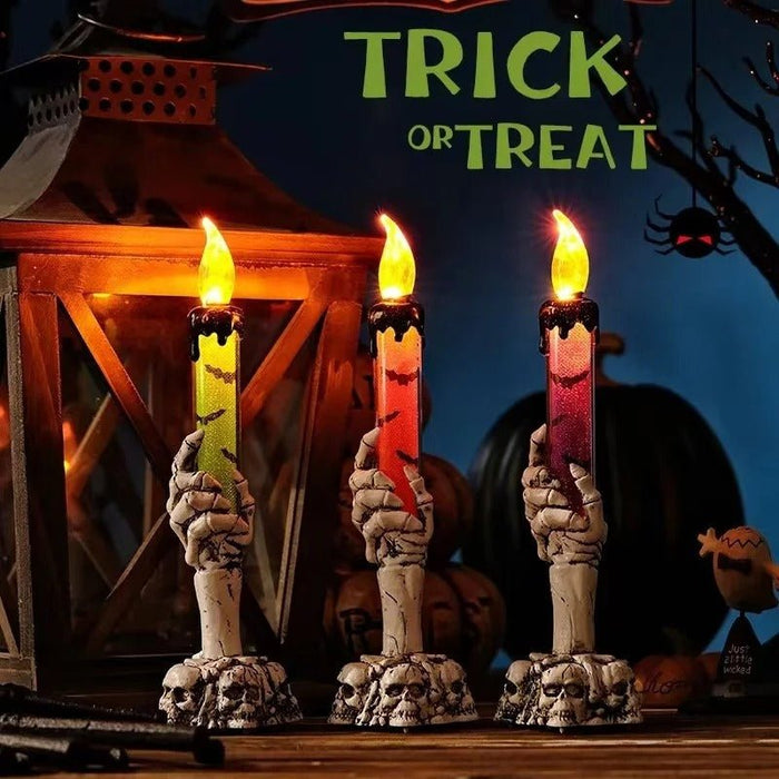 Halloween Party Decor LED Candle - Candle Light Lamp for Halloween Party Decoration - Gear Elevation