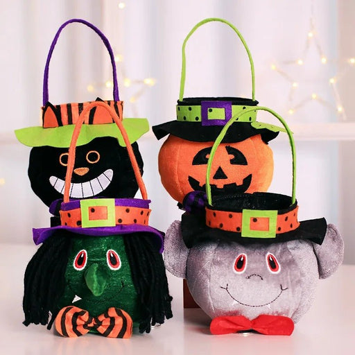 Halloween Pumpkin Candy Bag - Foldable Trick - or - Treat Bag - Gear Elevation