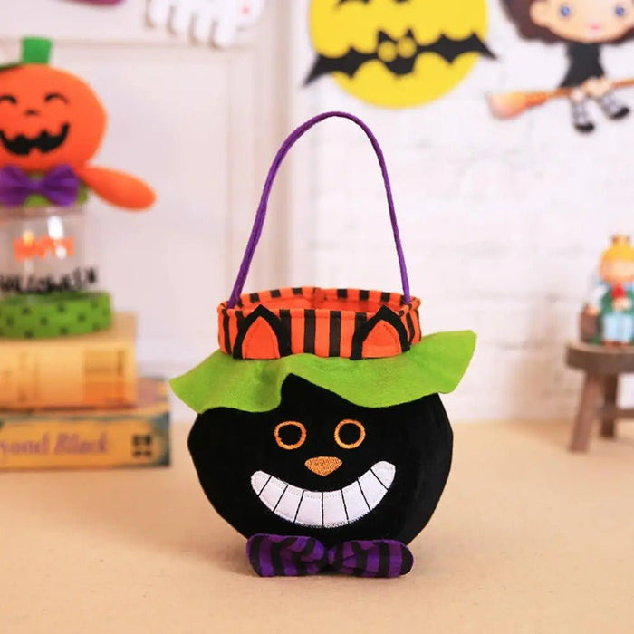 Halloween Pumpkin Candy Bag - Foldable Trick - or - Treat Bag - Gear Elevation