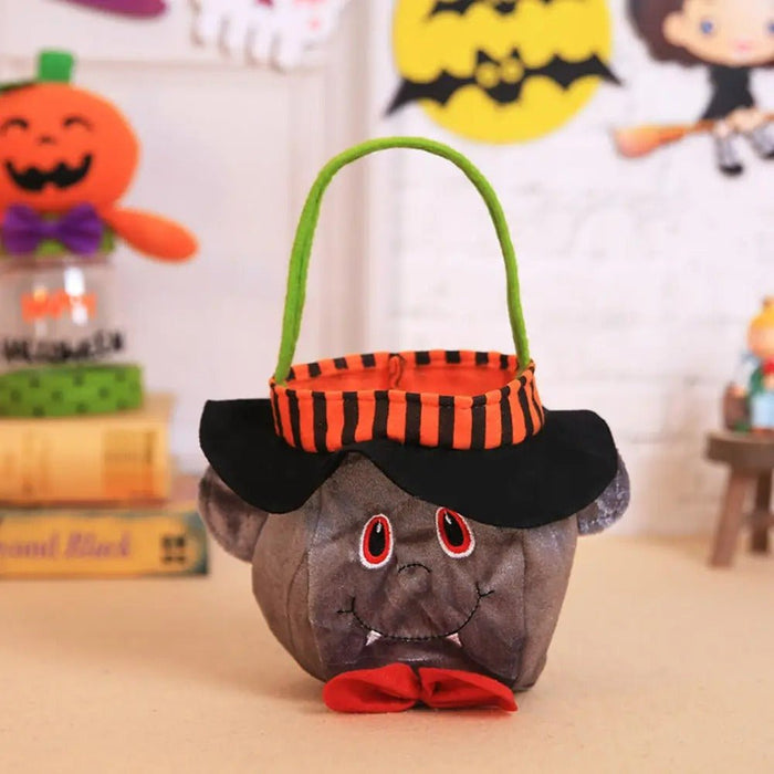 Halloween Pumpkin Candy Bag - Foldable Trick - or - Treat Bag - Gear Elevation