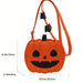 Halloween Pumpkin Crossbody Bag - Spooky Chic Style - Gear Elevation