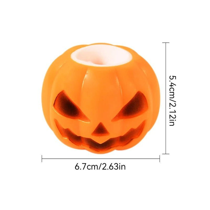 Halloween Pumpkin Ghost Squeeze Toys - Kids Party Favors, Stress Relief Fidget Toys, and Birthday Gifts - Gear Elevation