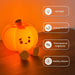 Halloween Pumpkin Night Light - Cute, Multi - functional Lamp - Gear Elevation