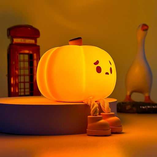 Halloween Pumpkin Night Light - Cute, Multi - functional Lamp - Gear Elevation