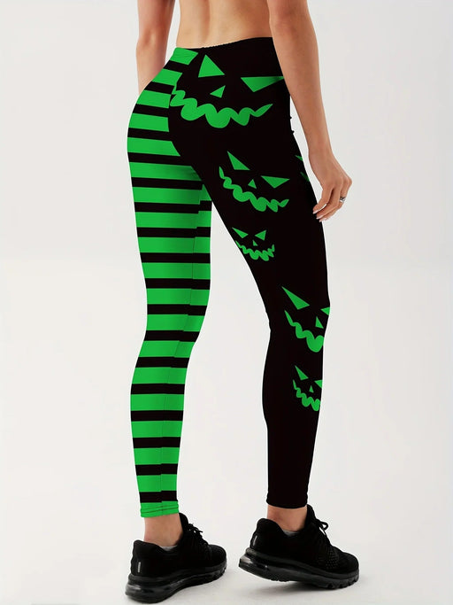 Halloween Pumpkin Sexy Leggings - Festive & Functional - Gear Elevation