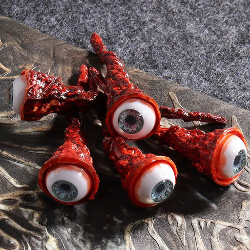 Halloween Realistic Ripped Out Eyeball - Bloody Scary Decor for Cosplay, Party Costume Props - Gear Elevation